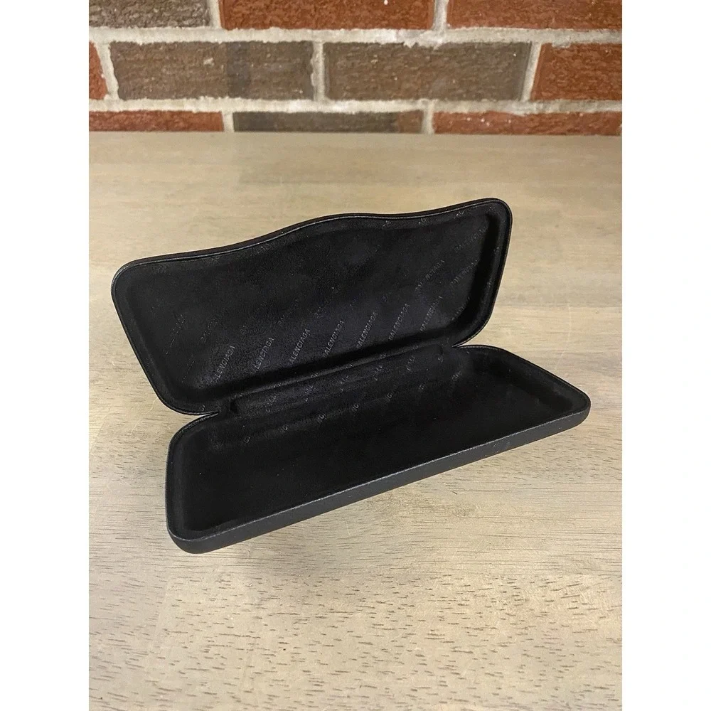 Balenciaga Eyeglasses Case Black‎ Hard Clamshell Authentic Designer
